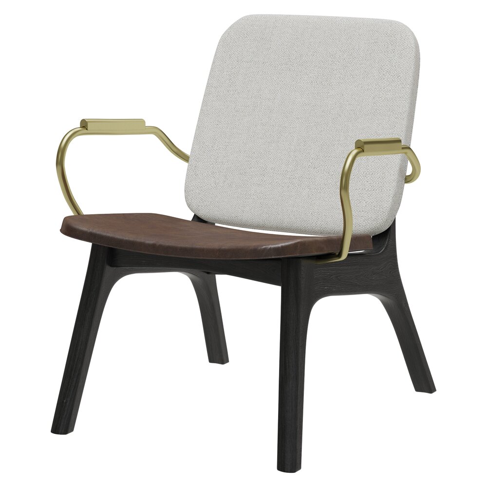 Baxter THEA Chair Modello 3D