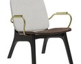 Baxter THEA Chair 3d model