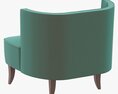 Brabbu Bourbon Armchair 3D 모델 
