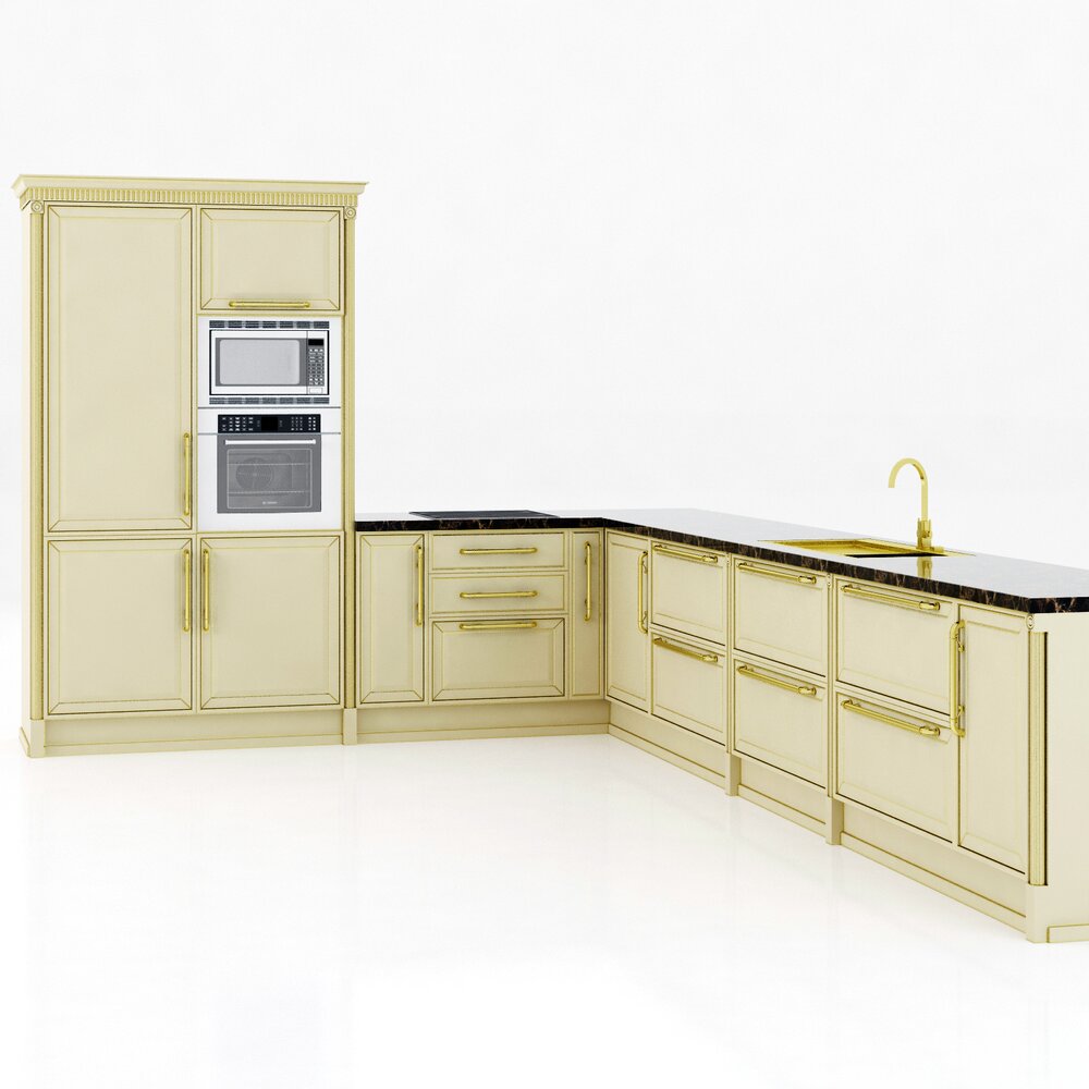 Atlas Lux Britanica Kitchen 3D model