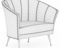 Brabbu Maya Armchair 3D 모델 
