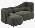BoConcept Ottawa Sofa 3D 모델 