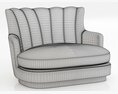 Brabbu Plum Single Sofa 3d model