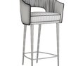 Brabbu STOLA Bar Chair Modello 3D
