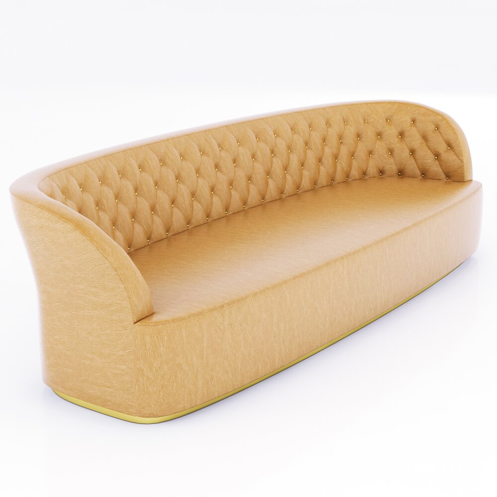 Benhamou Francis Lounge Sofa 3D 모델 