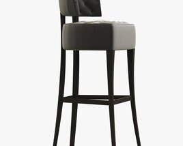 Brabbu ZULU Bar Chair 3Dモデル