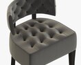 Brabbu ZULU Bar Chair 3d model