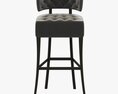Brabbu ZULU Bar Chair 3D-Modell