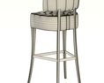 Brabbu ZULU Bar Chair 3D-Modell