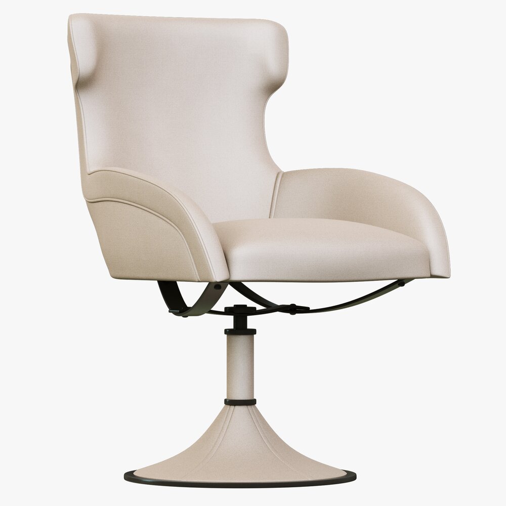 Baxter Paloma Revolving Chair 3D модель