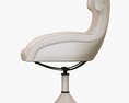 Baxter Paloma Revolving Chair 3D-Modell