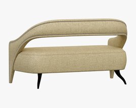 Brabbu Tellus 2 Seat Sofa Modelo 3D