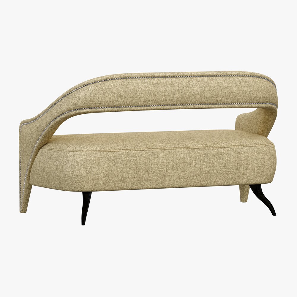 Brabbu Tellus 2 Seat Sofa 3D-Modell