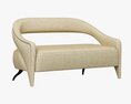 Brabbu Tellus 2 Seat Sofa 3D модель