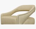 Brabbu Tellus 2 Seat Sofa Modelo 3d