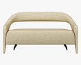 Brabbu Tellus 2 Seat Sofa 3D 모델 