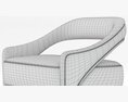 Brabbu Tellus 2 Seat Sofa 3D 모델 