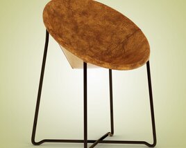 Baxter Askia Chair Modello 3D