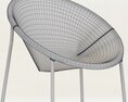 Baxter Askia Chair Modèle 3d