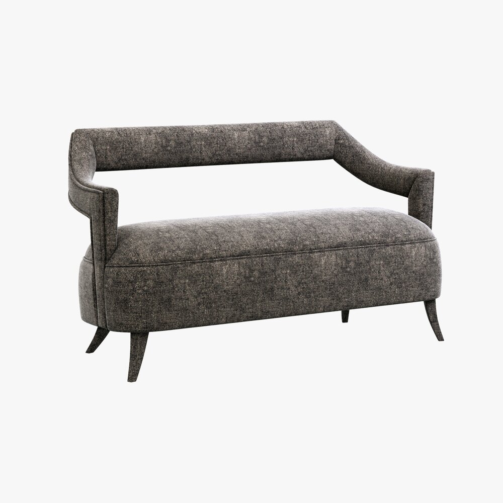 Brabbu Oka 2 Seat Sofa 3D 모델 
