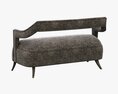 Brabbu Oka 2 Seat Sofa 3D модель