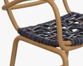 Baxter Manila Chair 3Dモデル