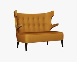 Brabbu Sika 2 Seat Sofa 3Dモデル