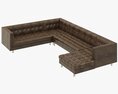 Bernhardt Dunhill Sectional Sofa 3D模型