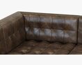 Bernhardt Dunhill Sectional Sofa 3Dモデル