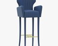 Brabbu Davis Bar Chair Modelo 3d