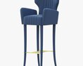 Brabbu Davis Bar Chair 3D модель