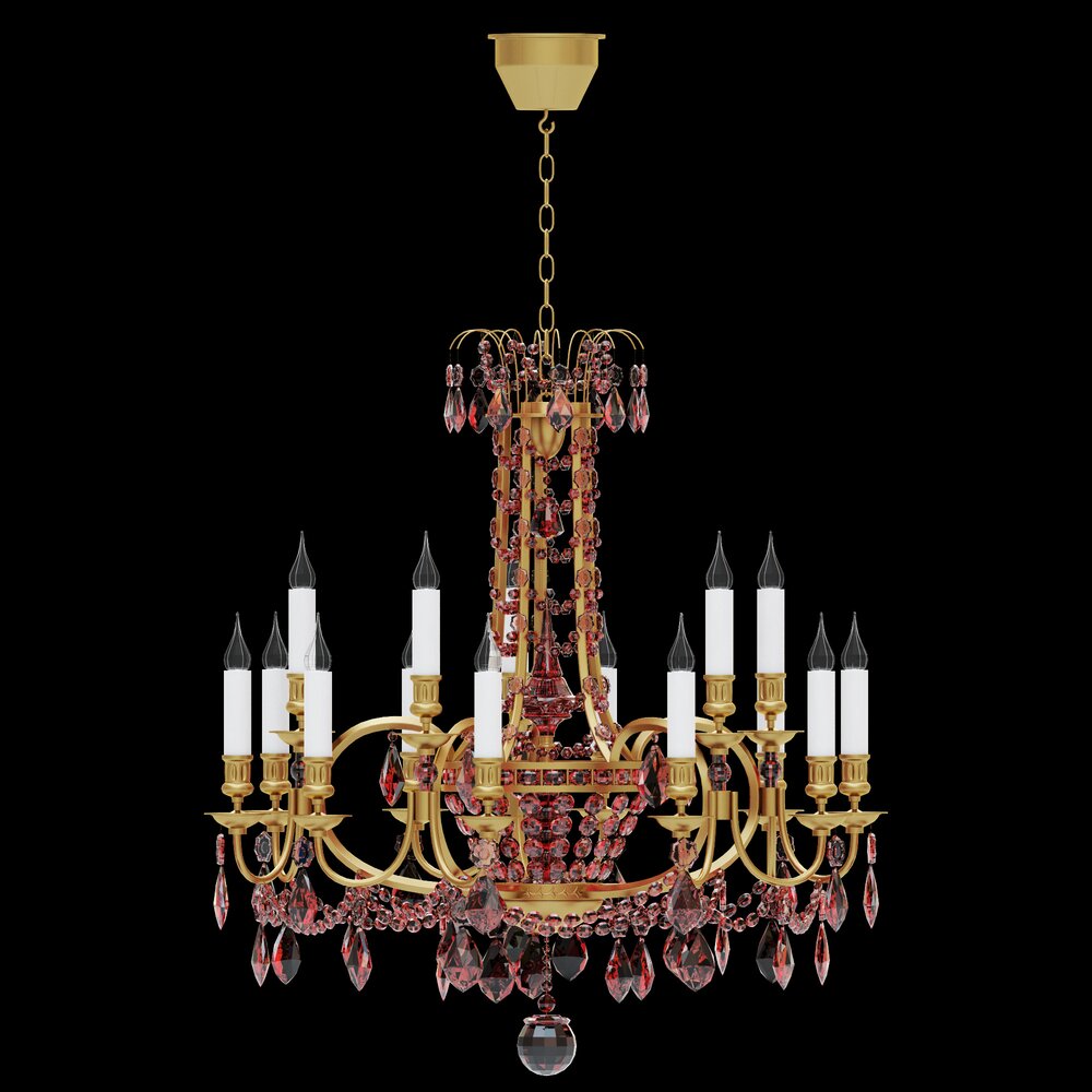 Chandelier LX-111A 3Dモデル