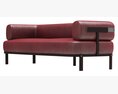 Baxter Belt Sofa 3d model