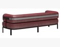 Baxter Belt Sofa Modelo 3d