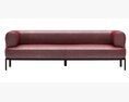 Baxter Belt Sofa 3d model