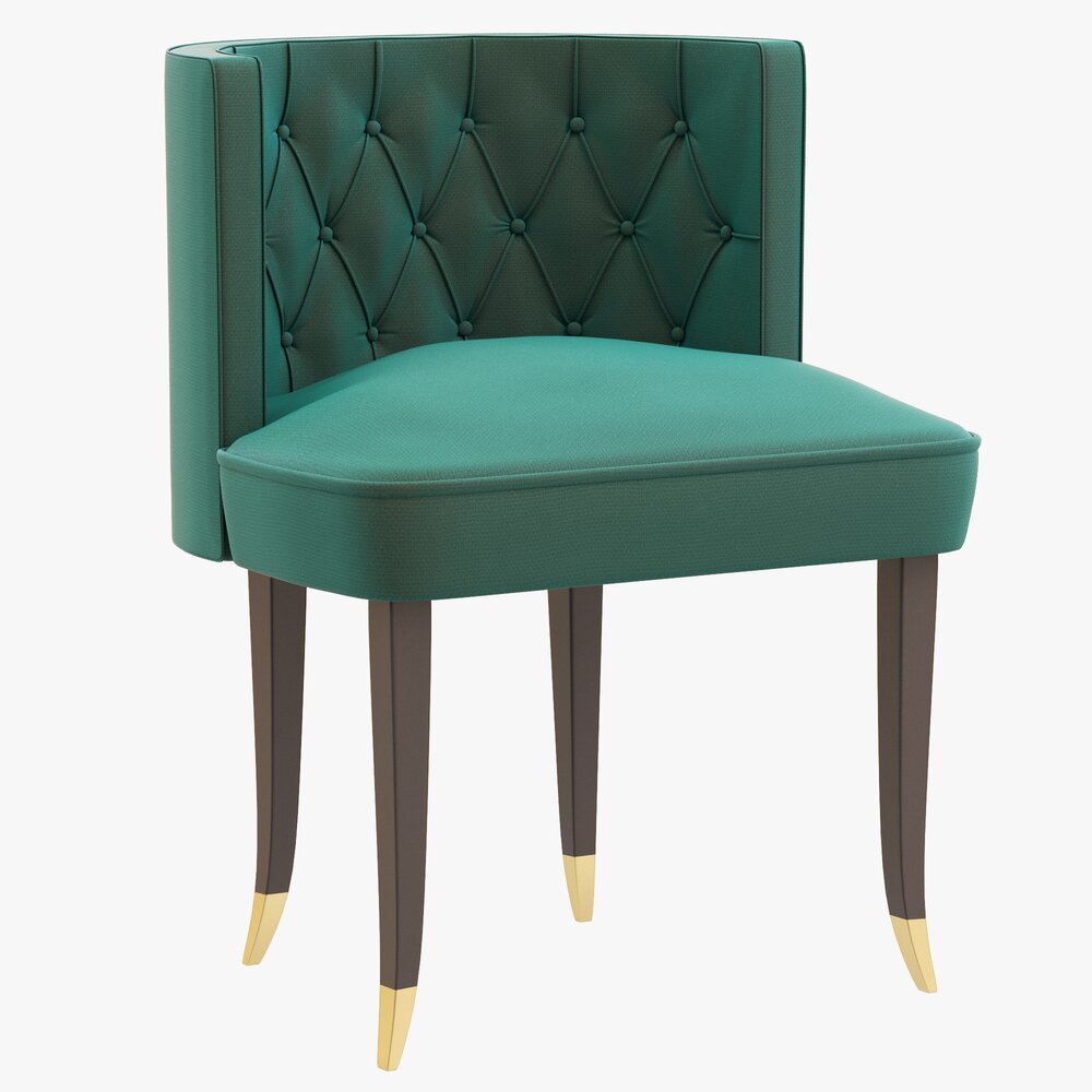 Brabbu Bourbon Dining Chair Modèle 3D