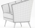 Brabbu Maya 2 Seat Sofa Modelo 3D