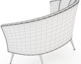 Brabbu Maya 2 Seat Sofa 3D модель