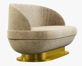 Essential Home Gable Sofa Modelo 3d