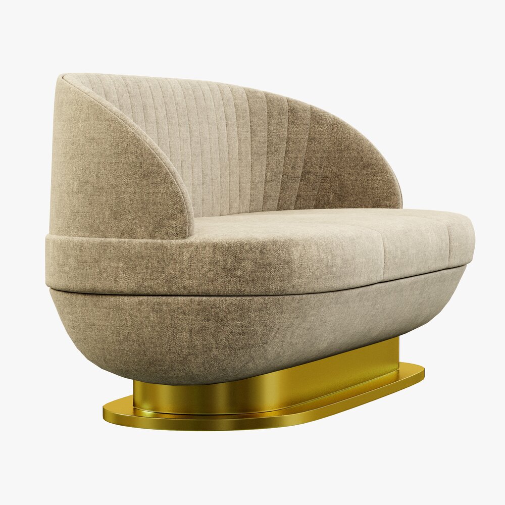 Essential Home Gable Sofa 3D-Modell