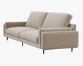 Dantone Home Portri Sofa 3Dモデル