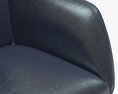 Eichholtz Swivel Chair and Ottoman Nautilus 3D 모델 