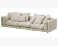 Flexform LUCIEN Sofa Modèle 3d
