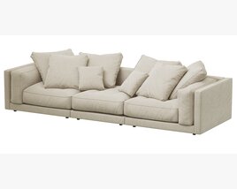 Flexform LUCIEN Sofa Modèle 3D
