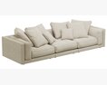 Flexform LUCIEN Sofa Modèle 3d