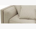 Flexform LUCIEN Sofa Modelo 3d