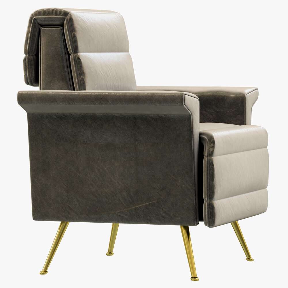 Essential Home Bardot Armchair 3D 모델 