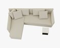 Flexform Adagio Sofa Modello 3D
