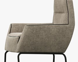 Ditre Italia Vela Chair Modèle 3D