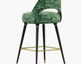 Essential Home Collins Bar Chair 3D 모델 